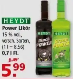 Multi Markt HEYDT Power Likör Angebot