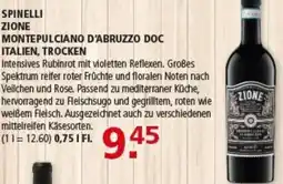 Multi Markt Spinelli zione montepulciano d'abruzzo doc italien, trocken Angebot