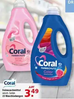 Multi Markt Coral Feinwaschmittel Angebot