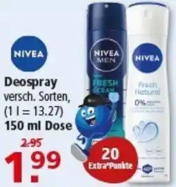 Multi Markt NIVEA Deospray Angebot