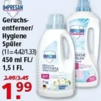 Multi Markt IMPRESAN Geruchsentferner/ Hygiene Spüler Angebot