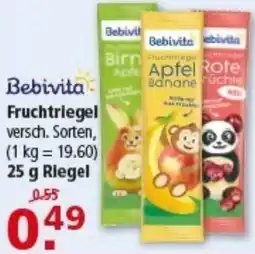 Multi Markt Bebivita Fruchtriegel Angebot