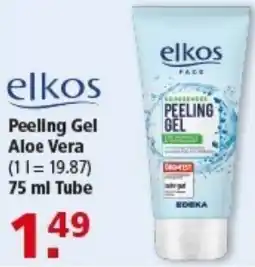 Multi Markt elkos Peeling Gel Aloe Vera Angebot