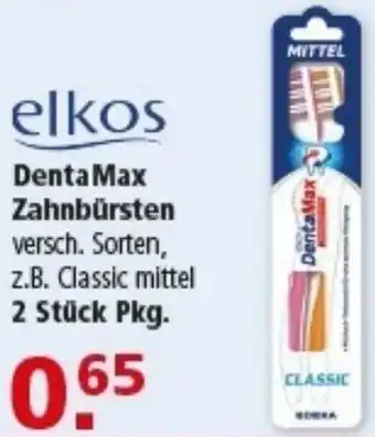 Multi Markt elkos Denta Max Zahnbürsten Angebot