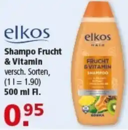Multi Markt elkos Shampo Frucht & Vitamin Angebot