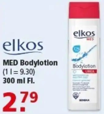 Multi Markt elkos MED Bodylotion Angebot