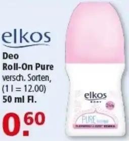 Multi Markt elkos Deo Roll-On Pure Angebot