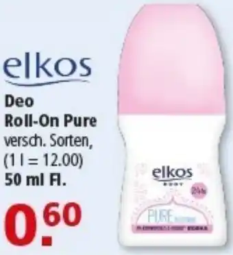 Multi Markt elkos Deo Roll-On Pure Angebot