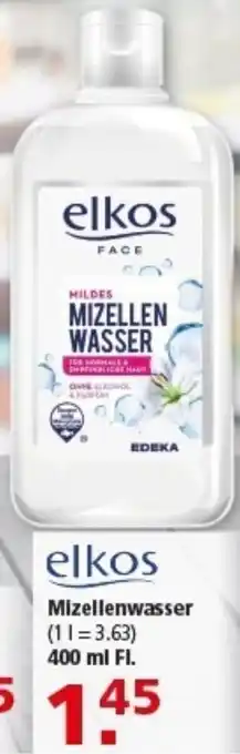 Multi Markt elkos Mizellenwasser Angebot