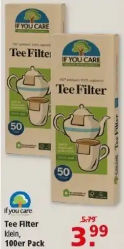 Multi Markt if you care Tee Filter Angebot