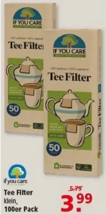 Multi Markt if you care Tee Filter Angebot