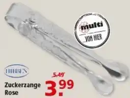 Multi Markt Zuckerzange Rose Angebot