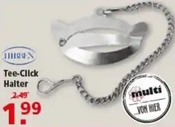Multi Markt HIBBEN Tee-Click Halter Angebot