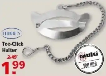 Multi Markt HIBBEN Tee-Click Halter Angebot