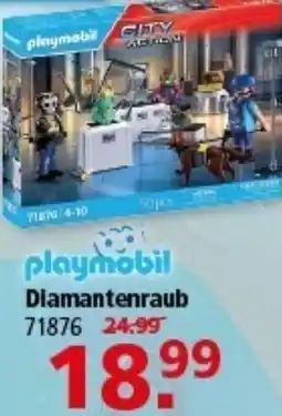 Multi Markt playmobil Diamantenraub Angebot