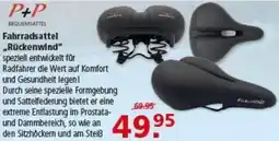 Multi Markt P+P Fahrradsattel „Rückenwind" Angebot