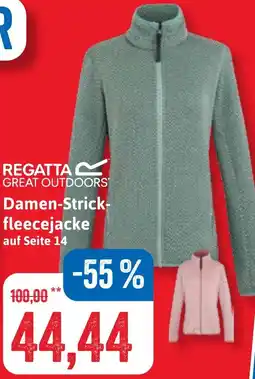 Stolz REGATTA GREAT OUTDOORS Damen-Strick- fleecejacke Angebot