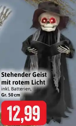Stolz Stehender Geist mit rotem Licht Angebot