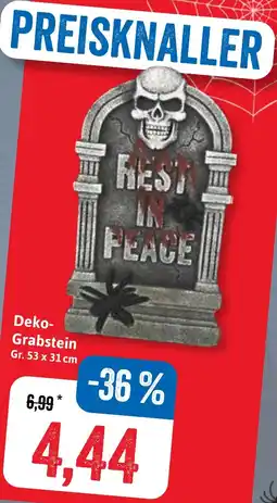 Stolz Deko- Grabstein Angebot