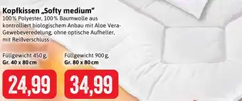 Stolz Kopfkissen „Softy medium" Angebot