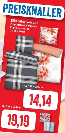 Stolz Biber-Bettwäsche Angebot