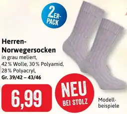 Stolz Herren- Norwegersocken Angebot