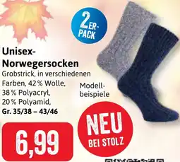 Stolz Unisex- Norwegersocken Angebot