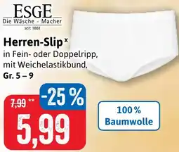 Stolz ESGE Herren-Slip Angebot