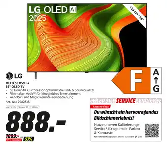 MediaMarkt Lg oled 55 b59 la 55 oled tv Angebot