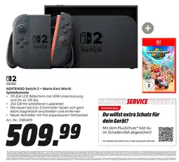 MediaMarkt Nintendo switch 2 + mario kart world spielkonsole Angebot