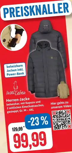 Stolz Insel Leben Herren-Jacke Angebot