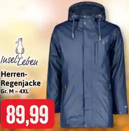 Stolz Insel Leben Herren- Regenjacke Angebot