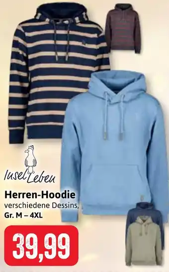 Stolz Insel Leben Herren-Hoodie Angebot