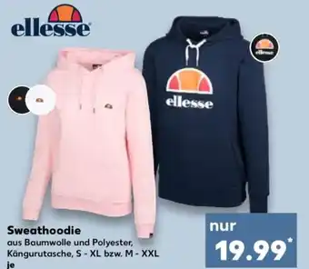 Kaufland ellesse Sweathoodie Angebot