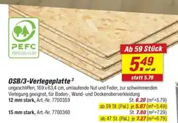 toom Baumarkt OSB/3-Verlegeplatte Angebot
