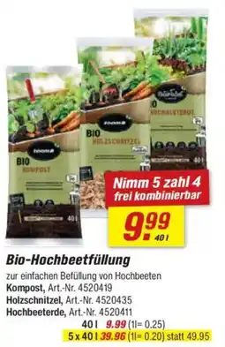 toom Baumarkt Bio-Hochbeetfüllung Angebot