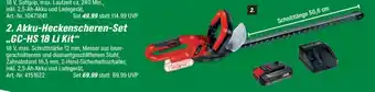 toom Baumarkt Einhell Akku-Heckenscheren-Set ..GC-HS 18 Li Kit" Angebot