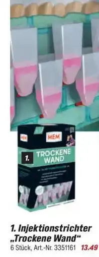 toom Baumarkt MEM Injektionstrichter „Trockene Wand" Angebot