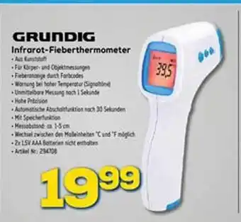 Euronics XXL Grundig Infrarot-Fieberthermometer Angebot