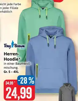 Stolz Tony Brown Herren Hoodie Angebot