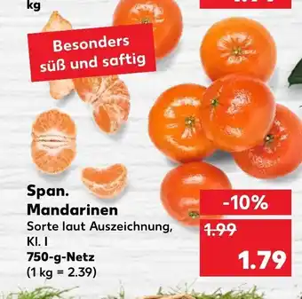 Kaufland Span. Mandarinen Angebot