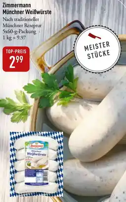 Galeria Markthalle Zimmermann Münchner Weißwürste Angebot