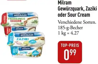 Galeria Markthalle Milram Gewürzquark, Zaziki oder Sour Cream Angebot