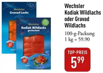 Galeria Markthalle Wechsler Kodiak Wildlachs oder Gravad Wildlachs Angebot