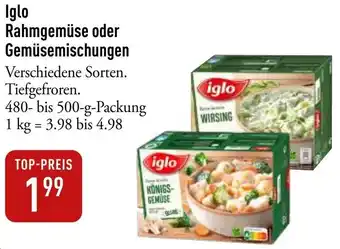 Galeria Markthalle Iglo Rahmgemüse oder Gemüsemischungen Angebot