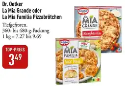 Galeria Markthalle Dr. Oetker La Mia Grande oder La Mia Familia Pizzabrötchen Angebot