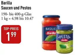 Galeria Markthalle Barilla Saucen und Pestos Angebot