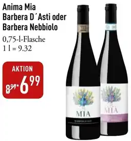 Galeria Markthalle Anima Mia Barbera D'Asti oder Barbera Nebbiolo Angebot