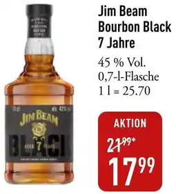 Galeria Markthalle Jim Beam Bourbon Black 7 Jahre Angebot