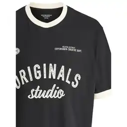 Netto Marken-Discount Jack & Jones Junior T-Shirt CAMBRIDGE RINGER FOOTBALL Kurzarmshirt Angebot